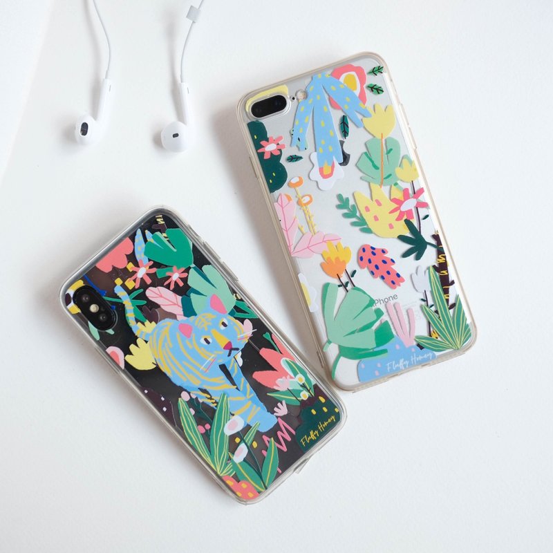 Mobile Case: Enchanted Forest - 手机壳/手机套 - 硅胶 多色