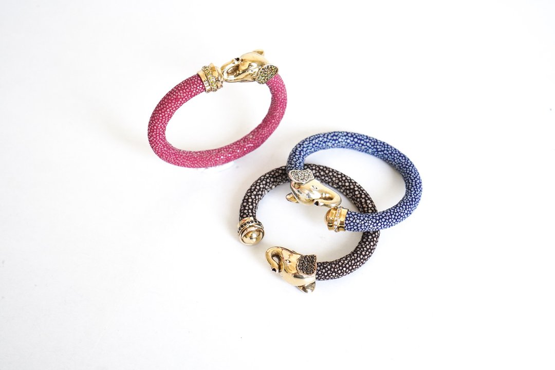 Stingray Bangle  High Fashion - 手链/手环 - 真皮 多色