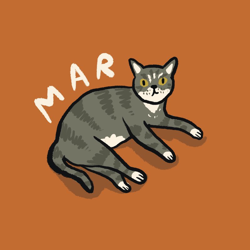 Customized Pet illustration, Pet portrait (DIGITAL FILE), Phone wallpaper - 电子手绘真人画像/绘画/插画 - 其他材质 