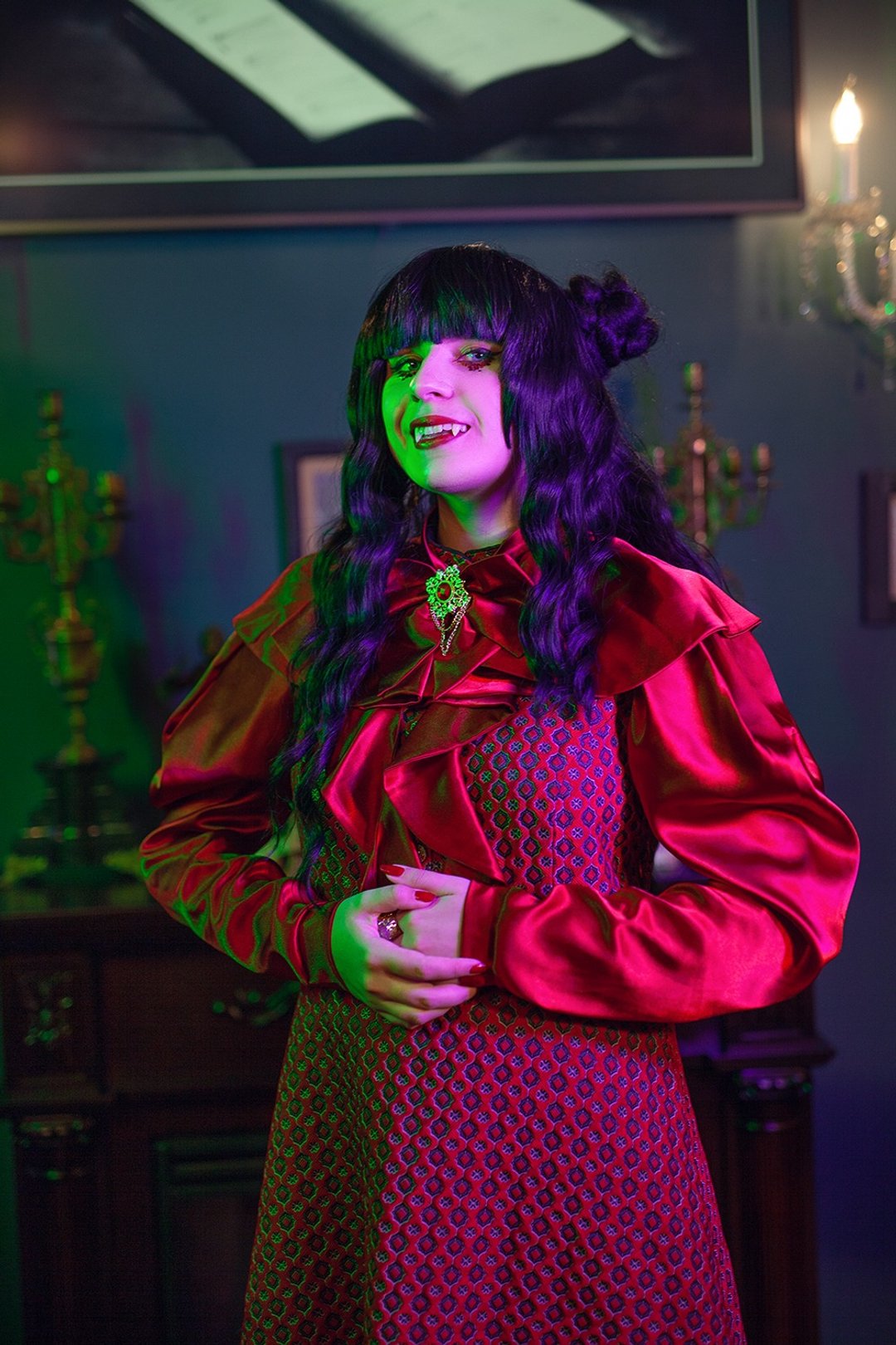 Nadja of Antipaxos Cosplay 洋装 - 灵感来自 WWDITS - 预订制作 - 晚装/礼服 - 其他材质 红色
