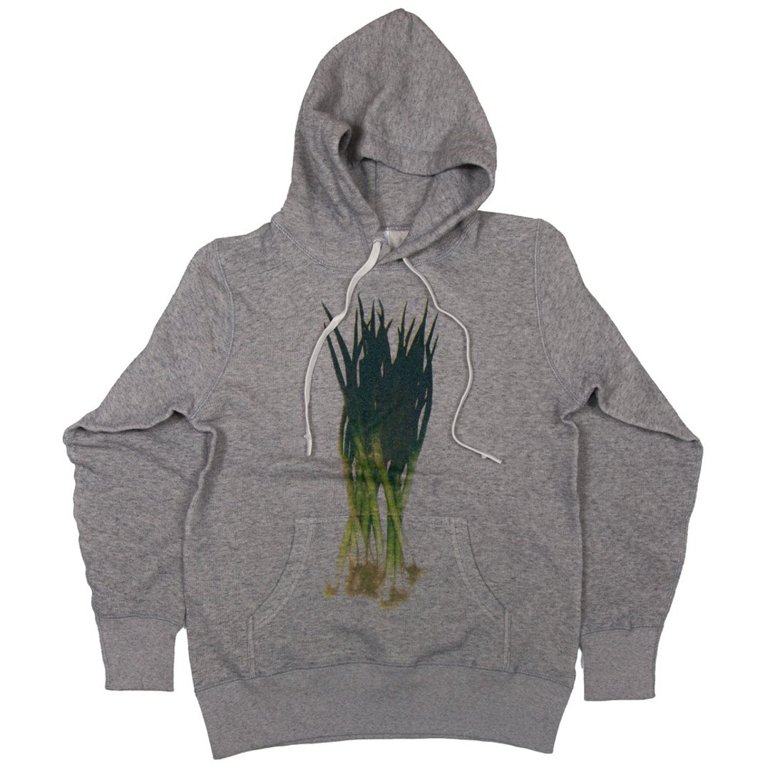 Long onion sweatshirt hoodie unisex S ~ XL size Tcollector - 中性连帽卫衣/T 恤 - 棉 灰色