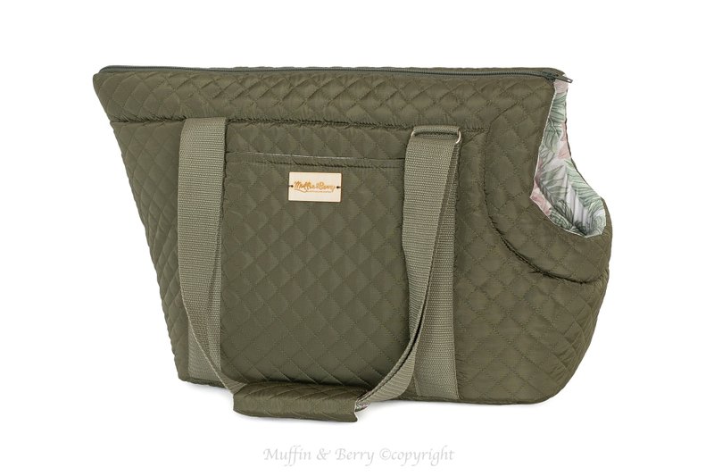 Dog bag MADISON - 外出包 - 聚酯纤维 绿色