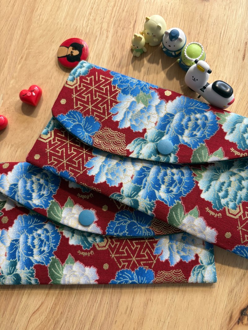 文青风优质万用红包袋 花好月圆 萌宠猫咪 喜气红 马年 礼物 收纳 - 红包/春联 - 棉．麻 红色