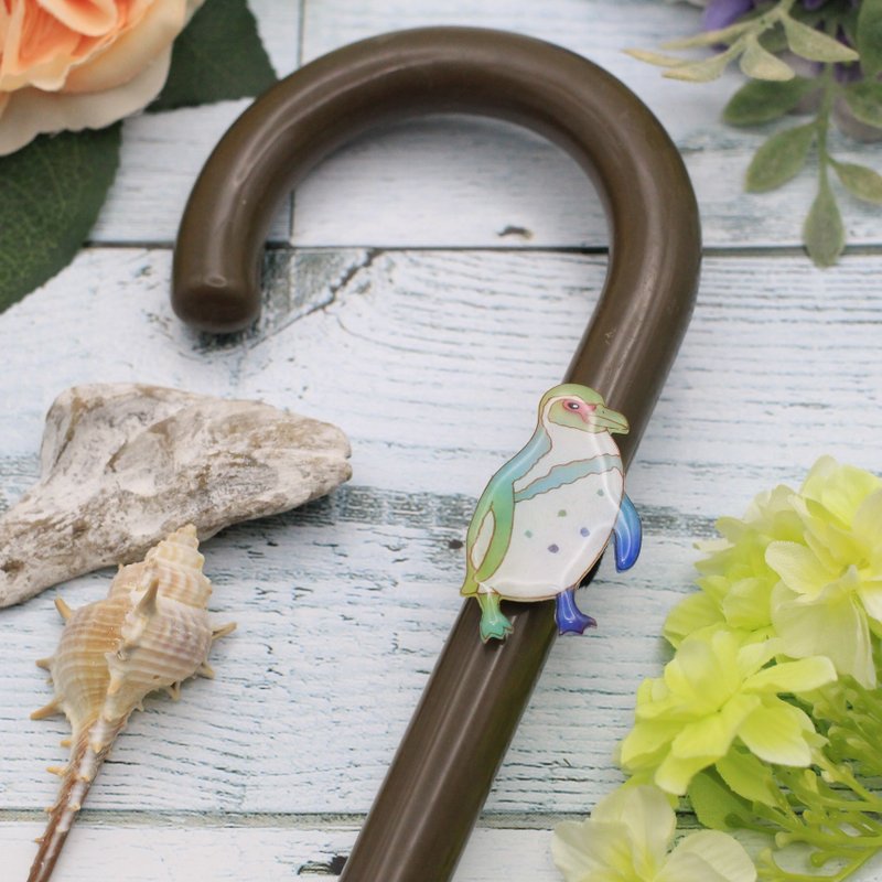 洪堡企鹅伞记号笔 [独一无二 1 件] - 雨伞/雨衣 - 塑料 多色