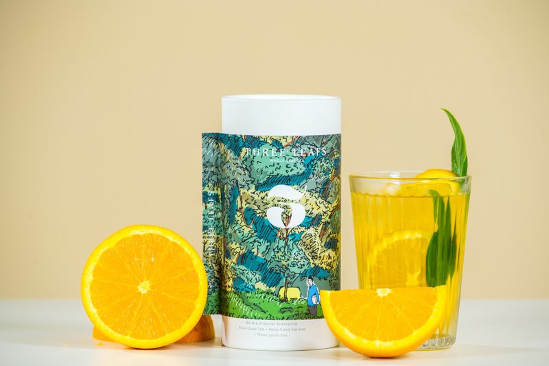 【Three Leafs Tea】黄金柚乌龙茶 - 茶 - 其他材质 