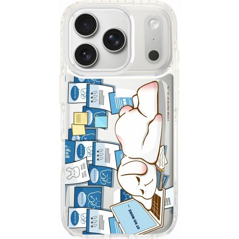 星期一 Bruce 不想工作 iPhone17 Pro Max 透明/磁吸磁换式手机殻 - 手机壳/手机套 - 塑料 多色