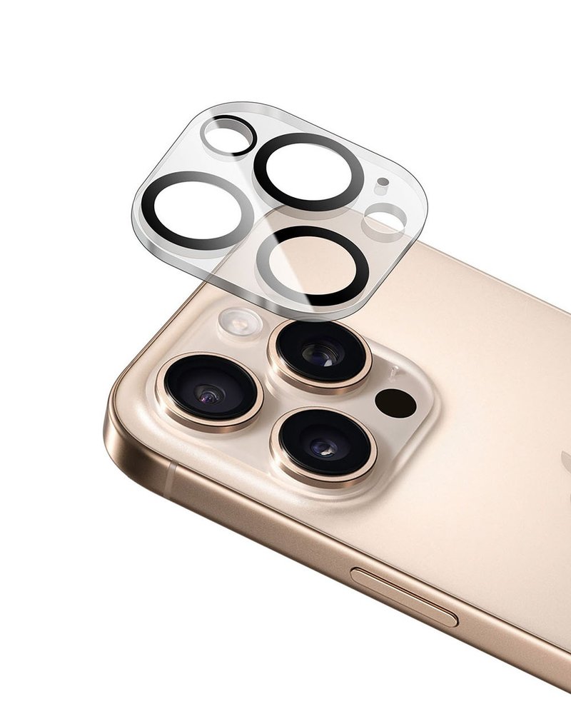 iPhone 16 Pro / iPhone 16 Pro Max 通用苹果相机镜头贴-抗菌型 - 手机配件 - 其他材质 透明