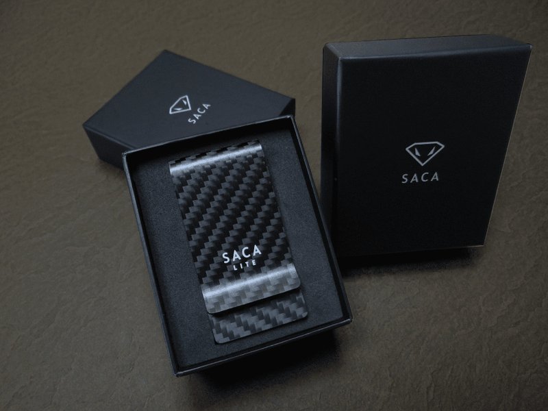 SACA lite 碳纤维钞票夹 - 其他 - 碳纤维 黑色