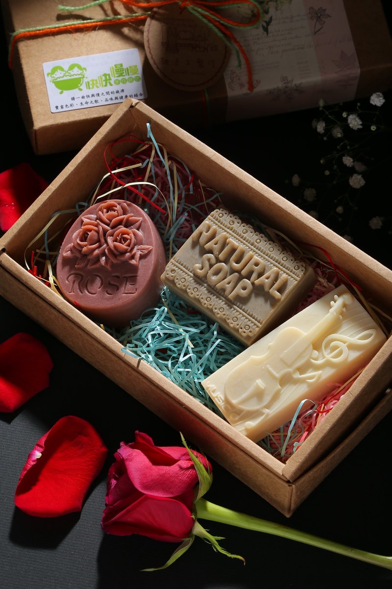 迷你礼盒 - 无菜单 3入装 - 肥皂/手工皂 - 其他材质 