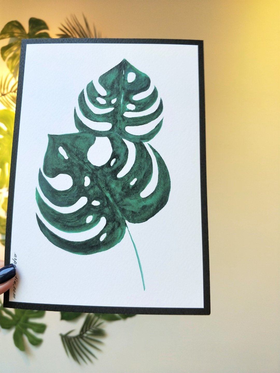 挂画/装饰画/海报/装饰画片/居家布置/手绘/Wall decor - 墙贴/壁贴 - 纸 白色