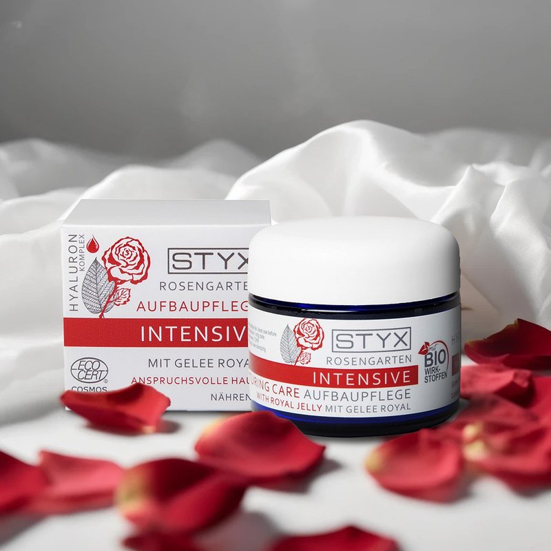 即期良品-STYX 玫瑰蜂王浆玻尿酸再生霜|高度敏感肌滋补圣品 - 乳液 - 塑料 粉红色
