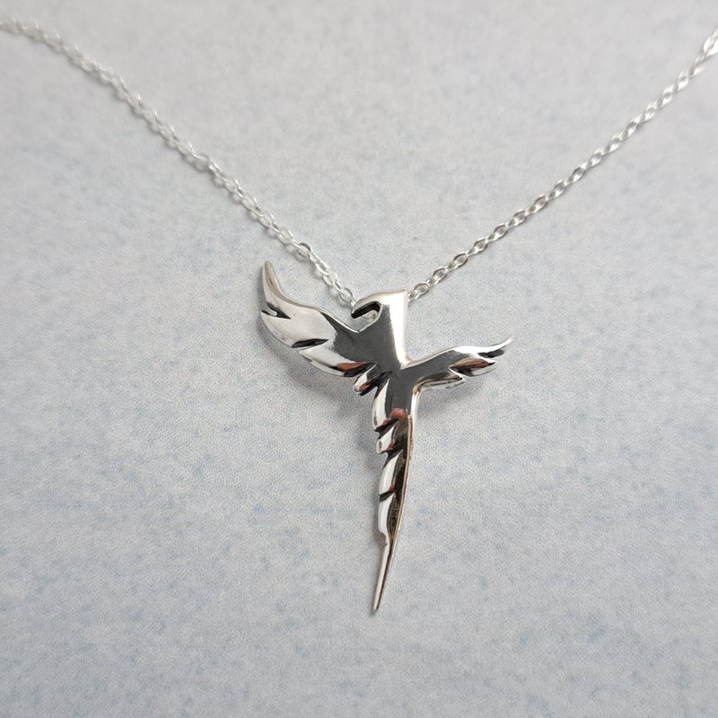 重生之鸟 No.21 - 项链 - 银 