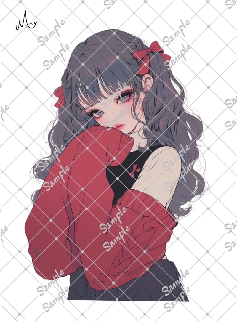 原创人物贴纸 - 贴纸 - 纸 