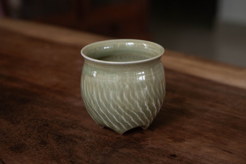 绿色5脚杯 - 其他杯子 - 瓷 绿色