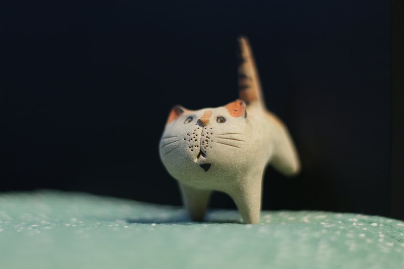 我是一只猫 - 摆饰 - 陶 橘色