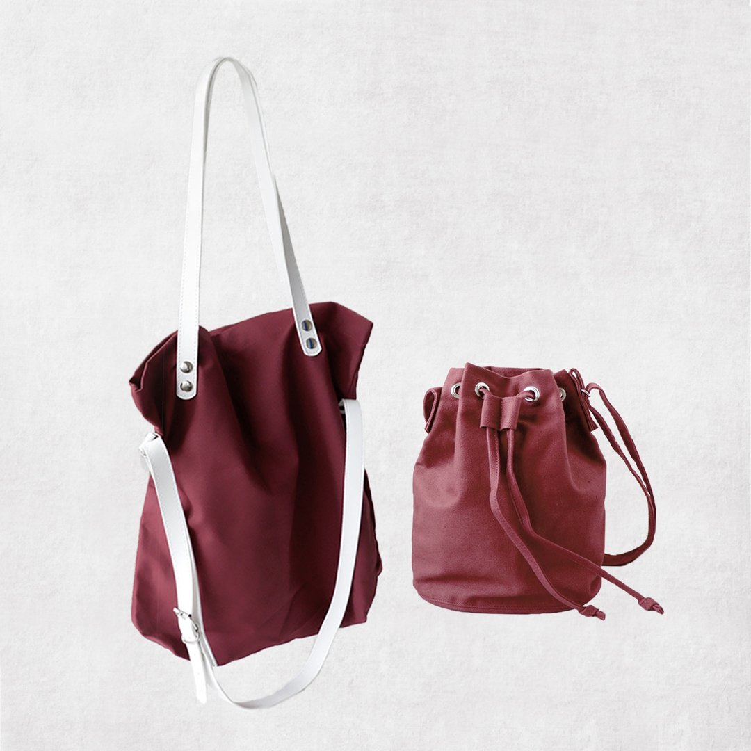 Goody Bag - set C - 侧背包/斜挎包 - 棉 多色