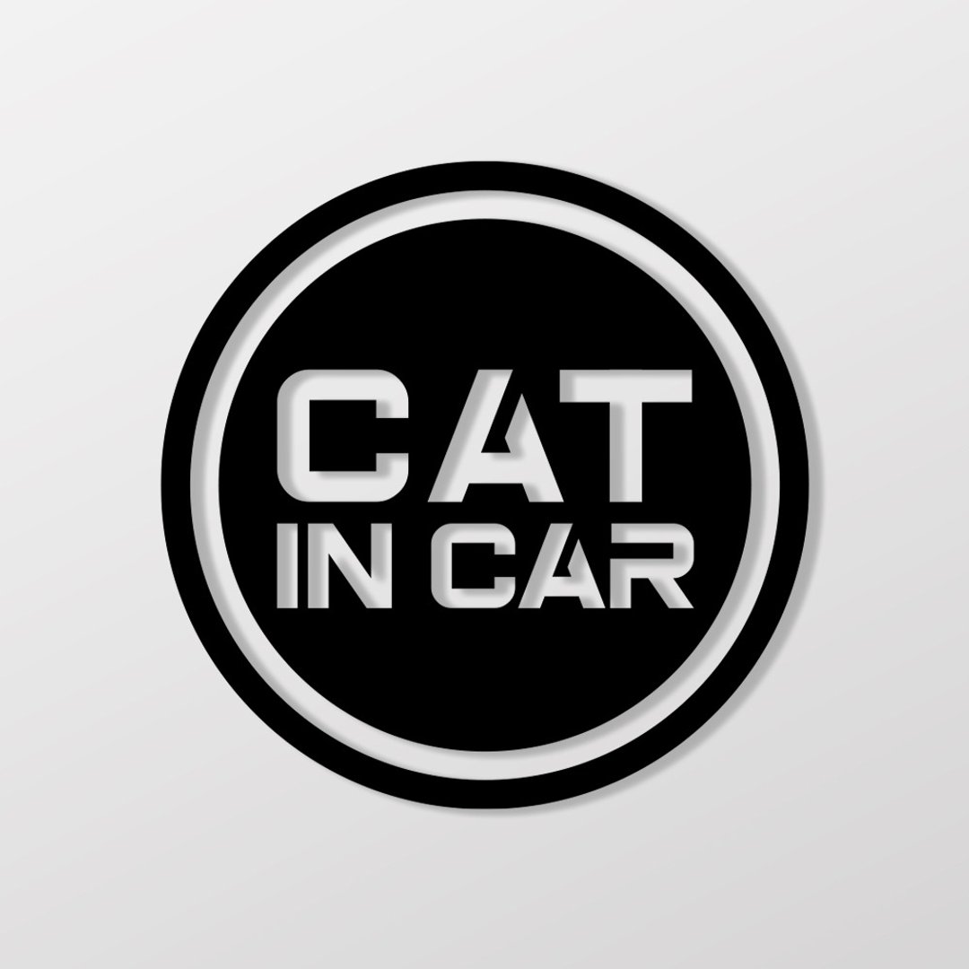 CAT IN CAR/C/车贴、贴纸 SunBrother孙氏兄弟 - 贴纸 - 防水材质 