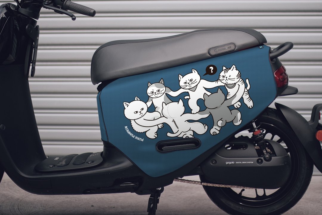 电动车防刮车套 猫圈圈 ( gogoro 2/3/viva/Ai1/UR1/eReady ) - 其他 - 聚酯纤维 粉红色