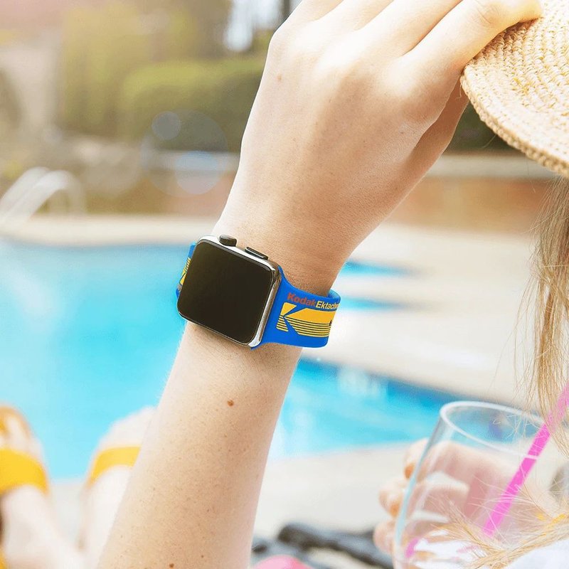 Casemate - Kodak 柯达 - Apple Watch (42-44mm) 表带 - 蓝色 - 其他 - 塑料 蓝色