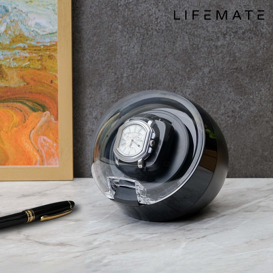 【LIFEMATE】Jebely | 机械手表自动上链盒 JBW122 - 男表/中性表 - 塑料 黑色