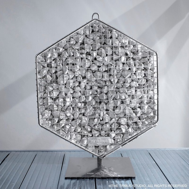 Gabion Refillable Board 填充式蛇笼板-六角形 - 植栽/盆栽 - 其他金属 银色