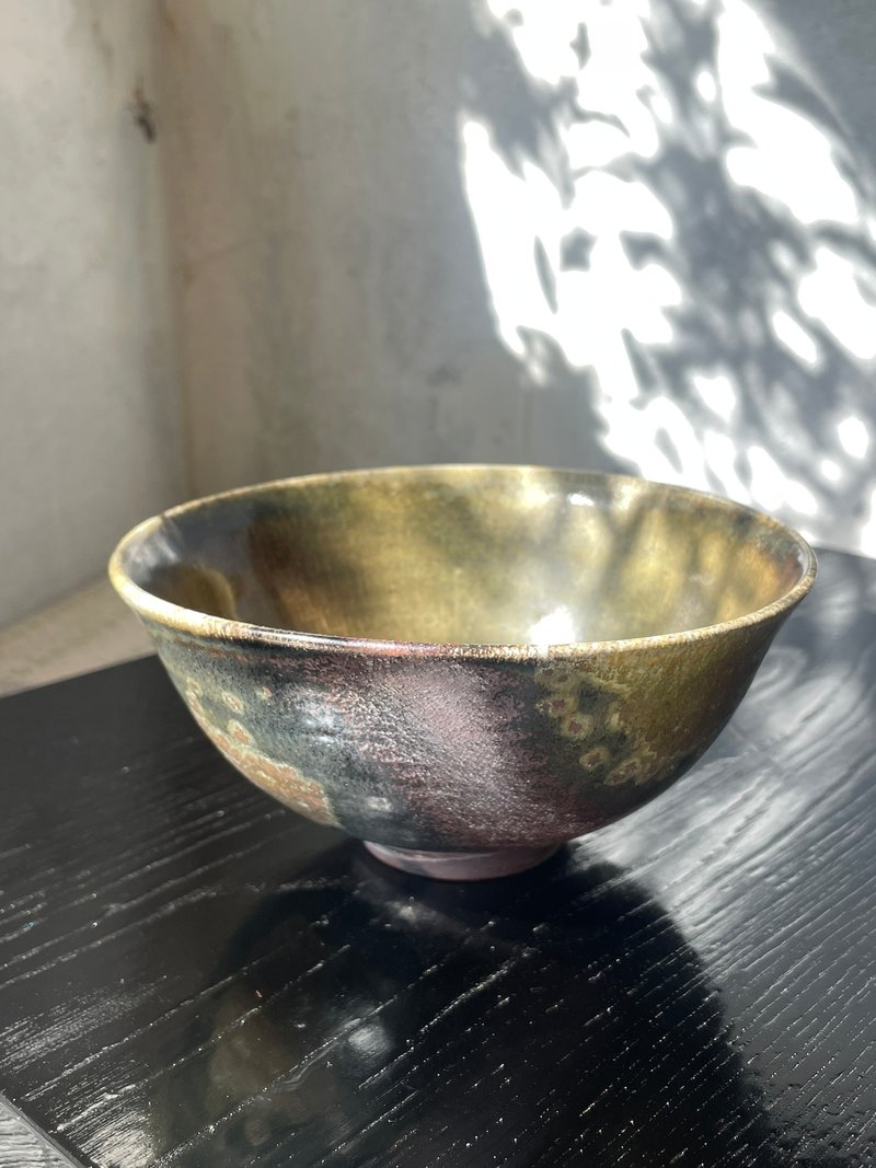 @studio_florero 柴烧茶碗 - 茶具/茶杯 - 陶 黑色