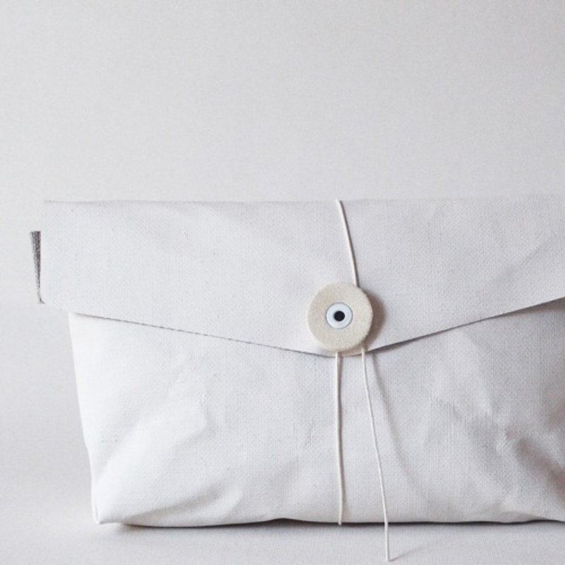 Pouch(A6) - 化妆包/杂物包 - 其他材质 白色