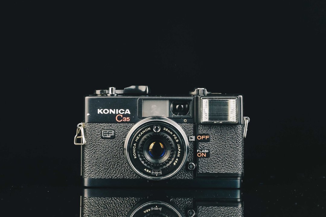 KONICA C35 EF #7790 #135底片相机 - 相机 - 其他金属 黑色