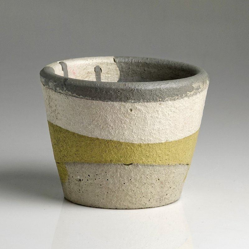 水泥盆器 - 花瓶/陶器 - 水泥 