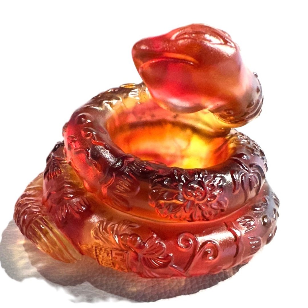 琉璃工房 LIULI 坚守盘踞 - 摆饰 - 琉璃 蓝色