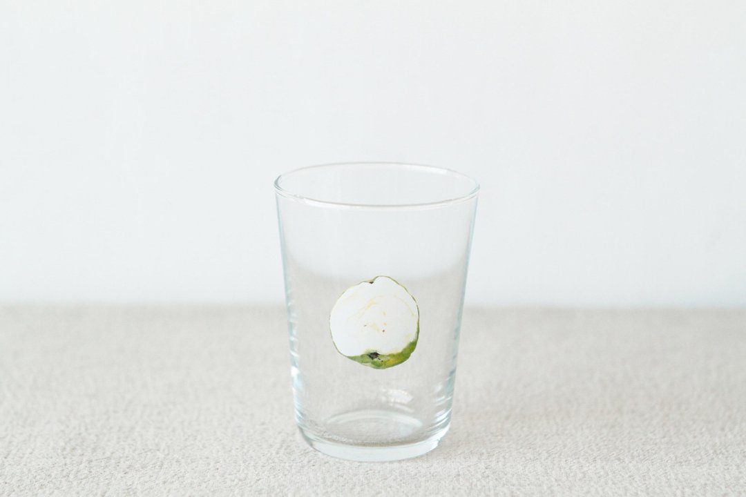 【+t企划】水果玻璃杯-芭乐半颗 - 玻璃杯 - 玻璃 透明