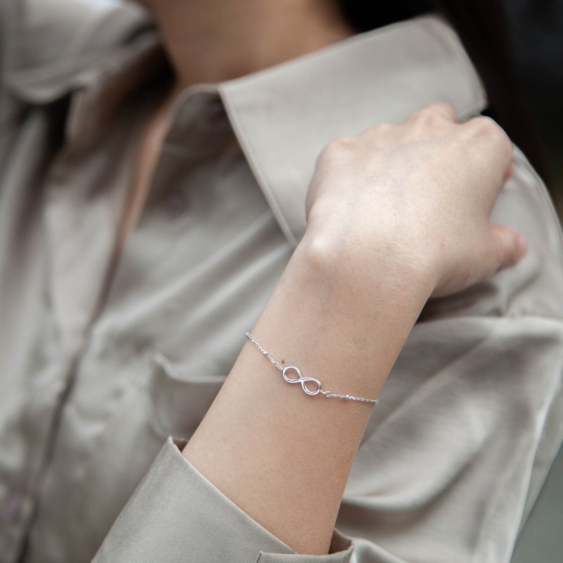 无限infinity手链/纯银 - 手链/手环 - 纯银 