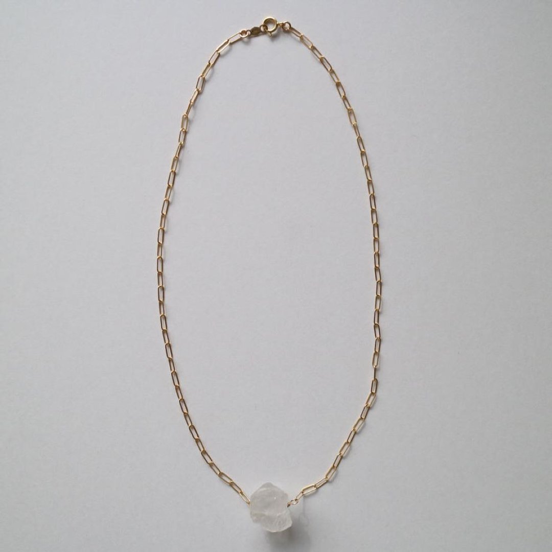 common necklace - 项链 - 石头 透明