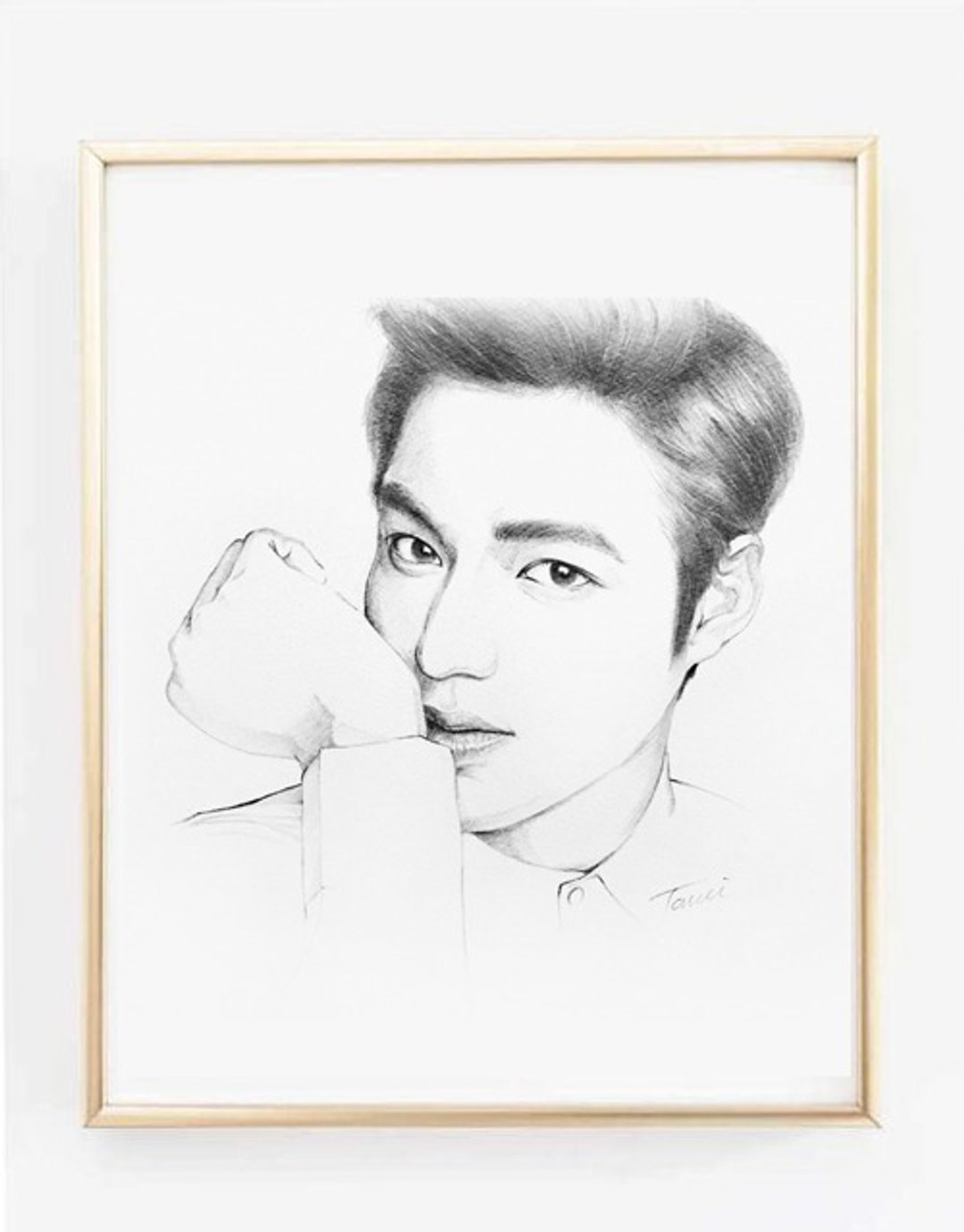 (单人)定制人像画A4/精细素描画 - 订制画像 - 纸 