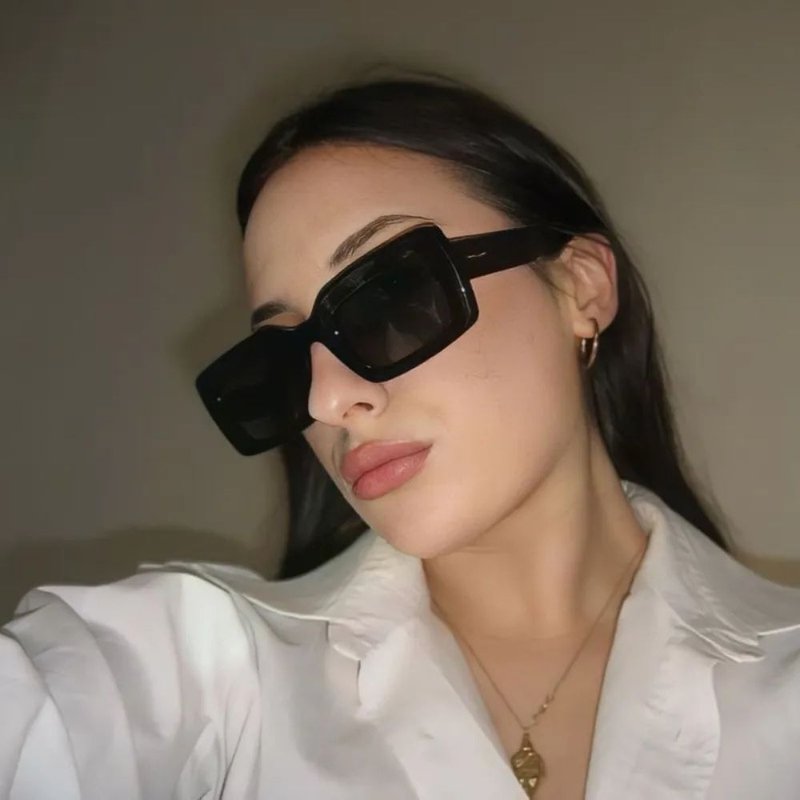 MELLER | NALA 街头扁方框墨镜 - 墨镜 - 其他材质 绿色