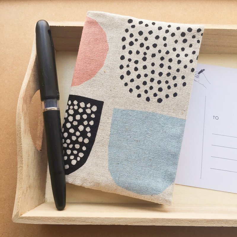 限量布款 北欧风几何图案护照套 护照夹 - 护照夹/护照套 - 棉．麻 