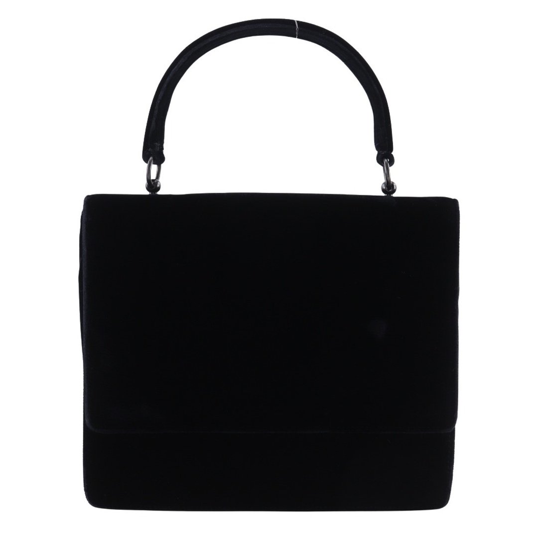 【日本直送】PRADA 普拉达 单提把 手提包 Vintage 丝绒 NERO 黑 女仕【二手】 - 手提包/手提袋 - 棉 黑色