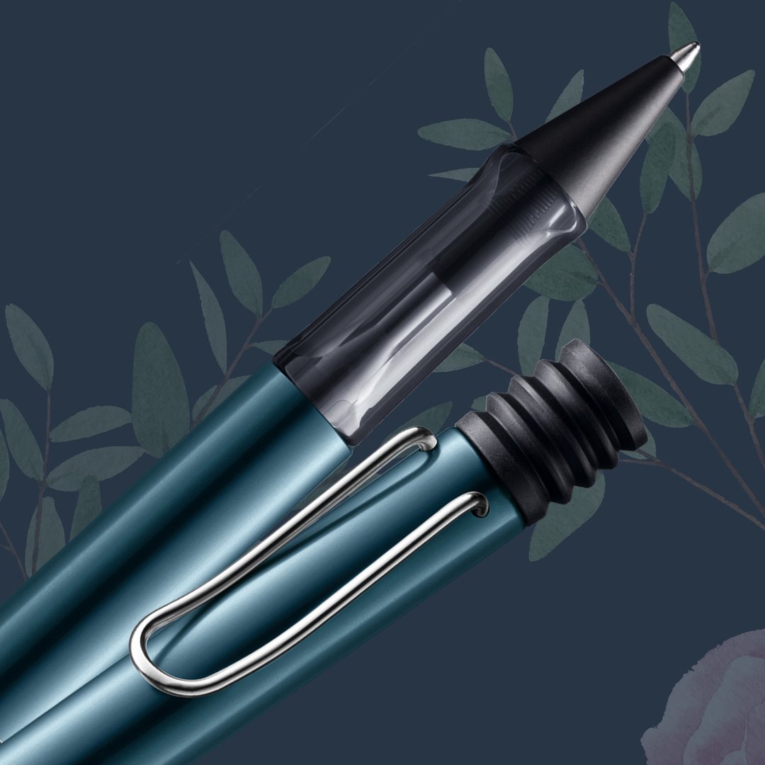 LAMY AL STAR petrol  限量 原子笔  - 森绿蓝 - 圆珠笔/中性笔 - 铝合金 绿色
