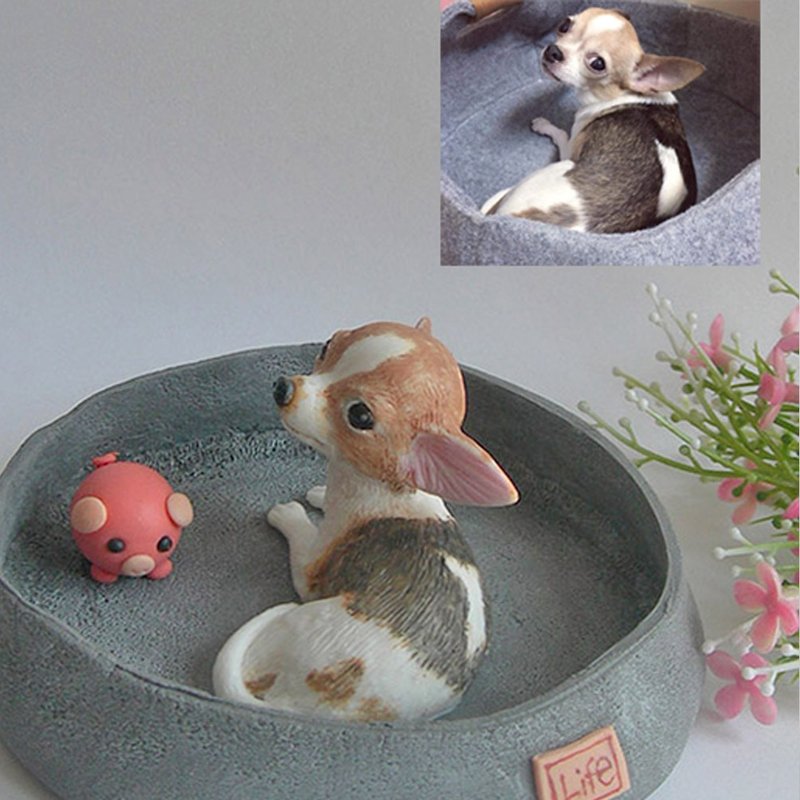 定制化 床内吉娃娃 - 其他 - 粘土 