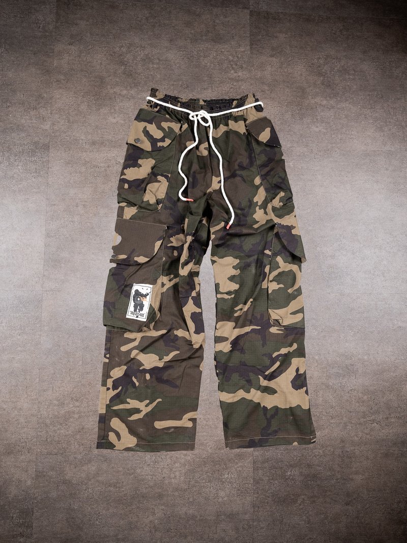 .67ARROW WASTELAND COWBOii_CAMO CARGO PANTS_迷彩裤 长裤 潮流 - 中性裤装 - 棉．麻 