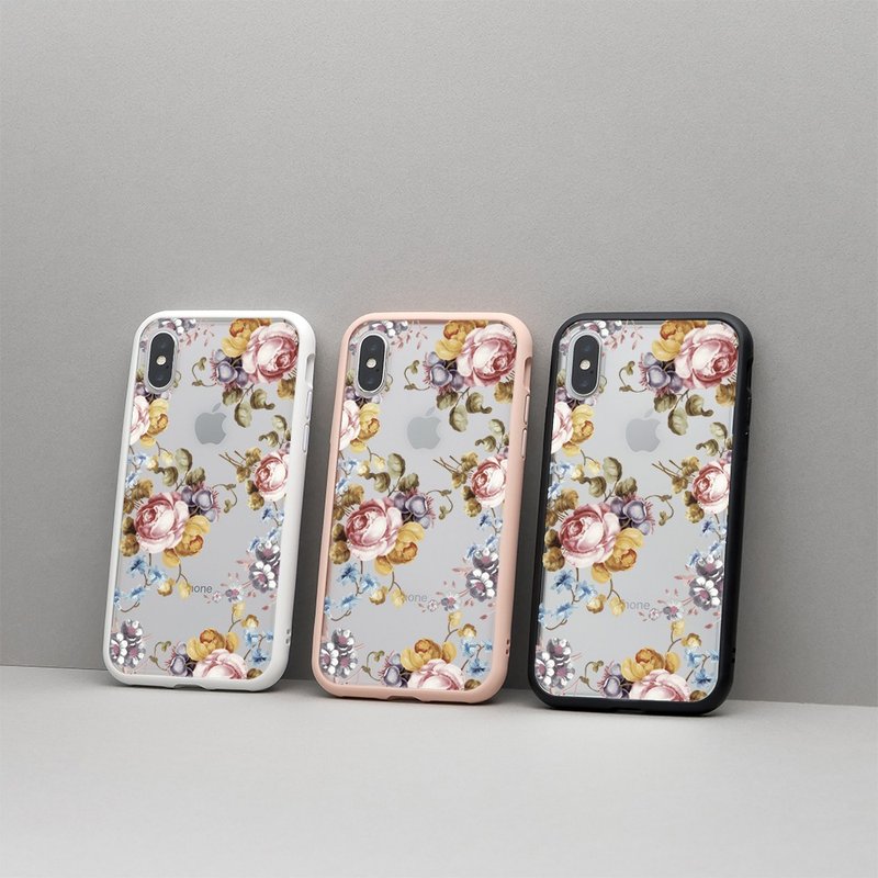 Mod NX边框背盖手机壳∣独家设计-玫瑰伯爵 for iPhone - 手机配件 - 塑料 多色