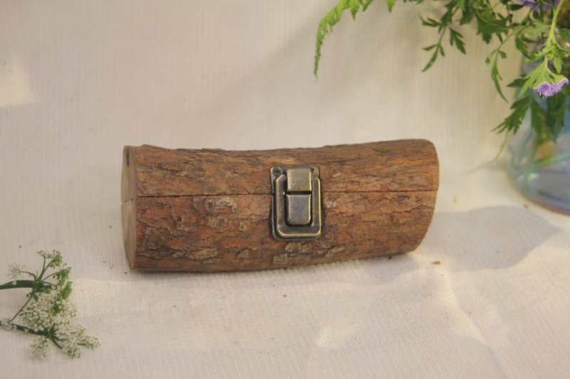 | 拾木 | 树枝置物盒_樟木Z3428 - 手提包/手提袋 - 木头 咖啡色