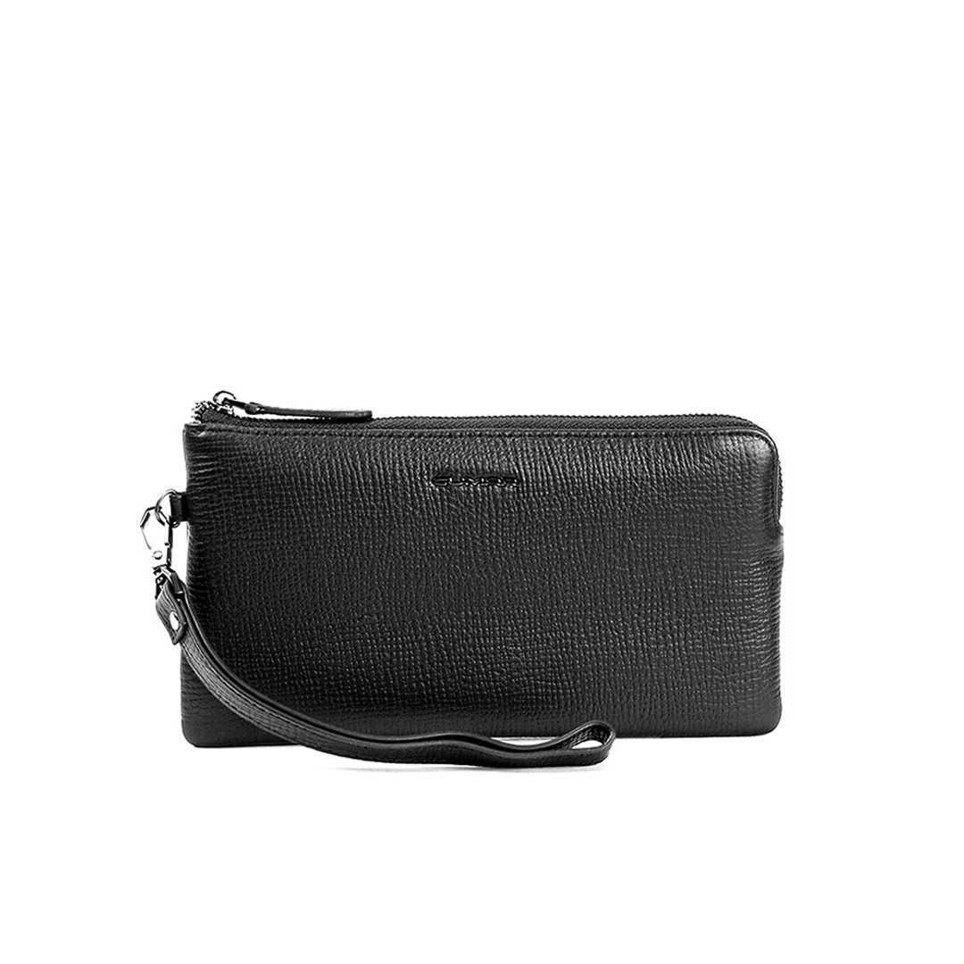 CUMAR 真皮/包包/ RHOMBUS 手包 / RHOMBUS CLUTCH BAG - 手拿包 - 真皮 黑色
