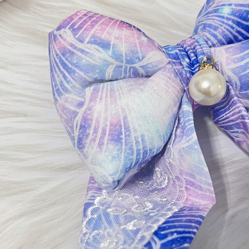 人鱼的眼泪/大云朵发带/亲子发带/蝴蝶结发带/宝宝 - 婴儿帽/发带 - 棉．麻 多色