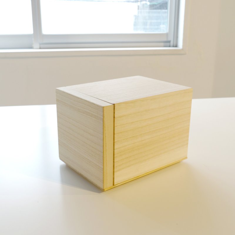 桐木收纳盒 滑盖式 梯子图案 BOOK ROOMS 1F - 其他 - 木头 咖啡色