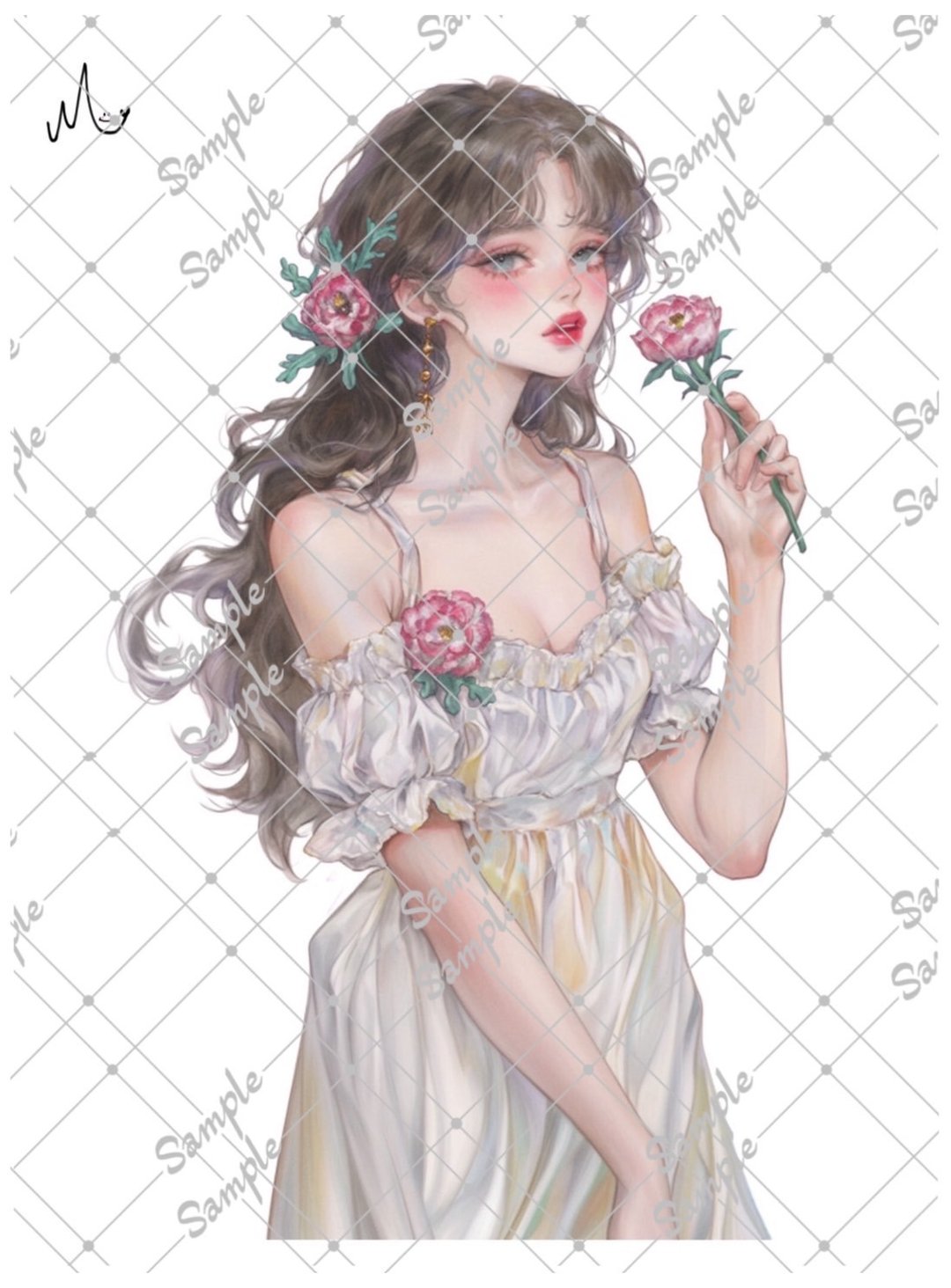 原创人物贴纸 8月新品 - 贴纸 - 纸 