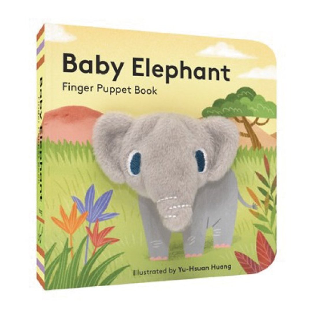 大象宝宝手偶书：Baby Elephant: Finger Puppet Book - 书衣/书套 - 纸 