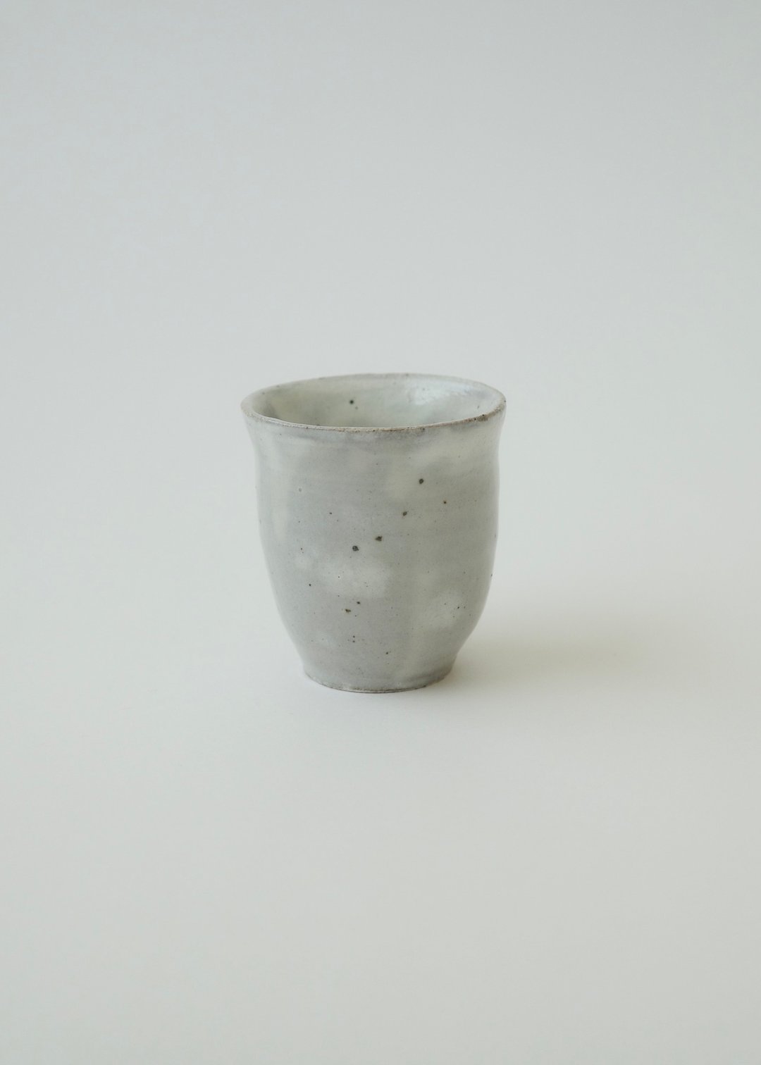 粉引杯 - 茶具/茶杯 - 陶 白色