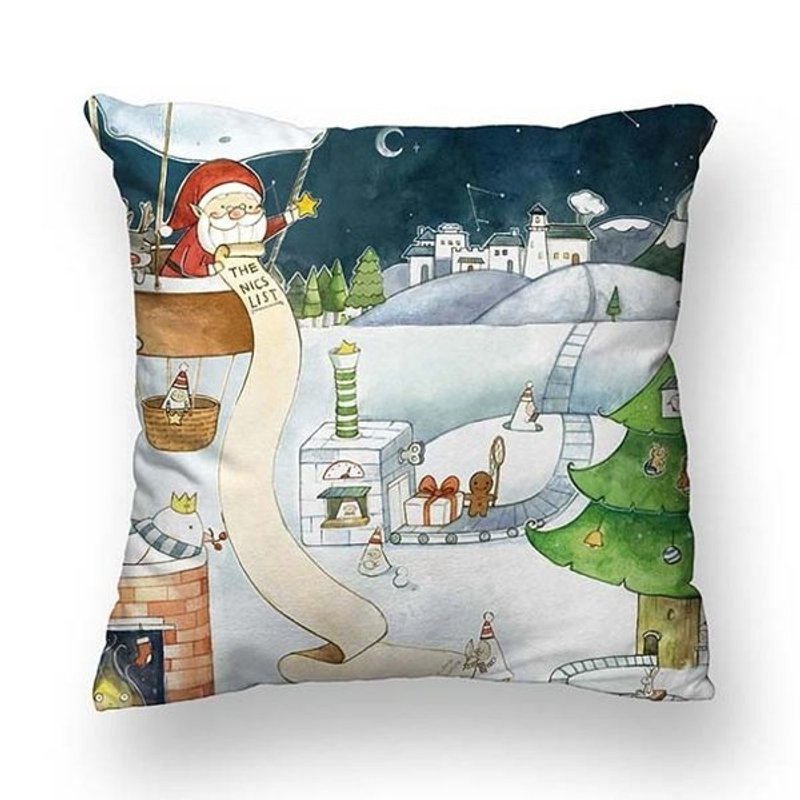 抱枕/靠垫【圣诞夜】 - 枕头/抱枕 - 其他材质 