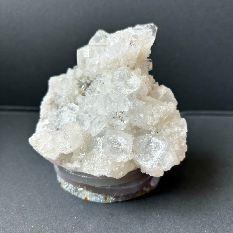 *钻闪 + 净化* 天然 鱼眼石 Apophyllite - 摆饰 - 水晶 白色
